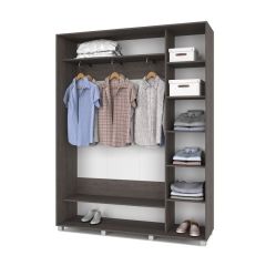 РОЛАНД Шкаф-купе Анкор темный (450*1700) Р471 в Миассе - miass.mebel24.online | фото 3