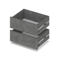 РОЛАНД Шкаф-купе с зеркалом Камень темный (450*1600) Р462 в Миассе - miass.mebel24.online | фото 4