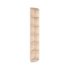 РОЛАНД Шкаф-купе с зеркалом Млечный дуб (450*1000) Р402 в Миассе - miass.mebel24.online | фото