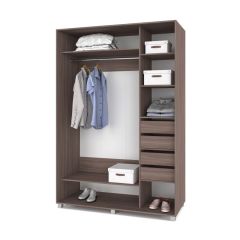 РОЛАНД Шкаф-купе Шимо темный (600*1700) Р671 в Миассе - miass.mebel24.online | фото 4