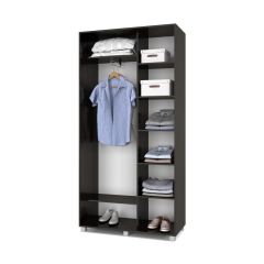 РОЛАНД Шкаф-купе Венге (450*1100) Р411 в Миассе - miass.mebel24.online | фото 2