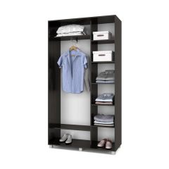 РОЛАНД Шкаф-купе Венге (450*1200) Р421 в Миассе - miass.mebel24.online | фото 2