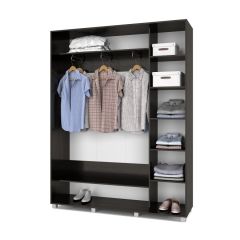 РОЛАНД Шкаф-купе Венге (450*1700) Р471 в Миассе - miass.mebel24.online | фото 3