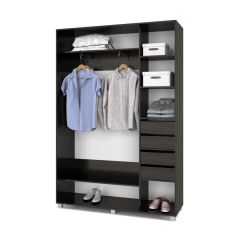 РОЛАНД Шкаф-купе Венге (450*1700) Р471 в Миассе - miass.mebel24.online | фото 5