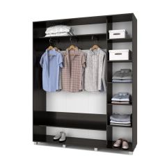 РОЛАНД Шкаф-купе Венге (450*1800) Р481 в Миассе - miass.mebel24.online | фото 2