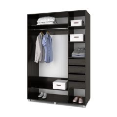 РОЛАНД Шкаф-купе Венге (600*1500) Р651 в Миассе - miass.mebel24.online | фото 4