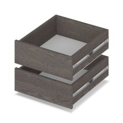 РОЛАНД Шкаф-купе зеркалом Анкор темный (600*1500) Р652 в Миассе - miass.mebel24.online | фото 3