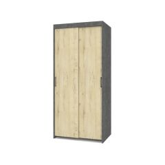 ТОМАС Шкаф-купе Камень темный - Ирландский дуб Т21 в Миассе - miass.mebel24.online | фото