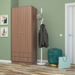 Шкаф Нина (М6) Ясень шимо темный в Миассе - miass.mebel24.online | фото