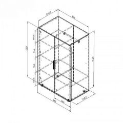 Шкаф Дельта Лофт-13.01 Дуб Ирладндский в Миассе - miass.mebel24.online | фото 3