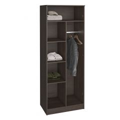 Шкаф Ронда ШК-20 без зеркала (венге/беленый дуб) в Миассе - miass.mebel24.online | фото 2