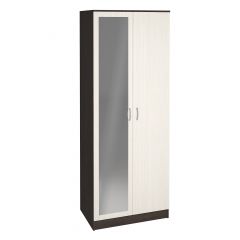 Шкаф Ронда ШК-20 без зеркала (венге/беленый дуб) в Миассе - miass.mebel24.online | фото 3