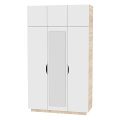 Шкаф с зеркалом "Аврора (H21_M)" в Миассе - miass.mebel24.online | фото