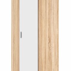 БЕАТРИС Шкаф Угловой (Дуб Сонома/Белый глянец) в Миассе - miass.mebel24.online | фото