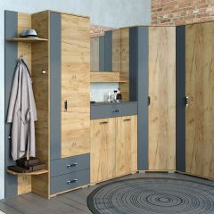 Шкаф угловой НКМ Бостон Секция 1 в Миассе - miass.mebel24.online | фото 2
