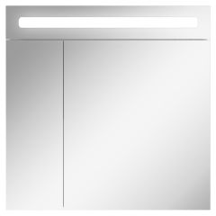Шкаф-зеркало Аврора 70 с подсветкой LED Домино (DV8007HZ) в Миассе - miass.mebel24.online | фото 4