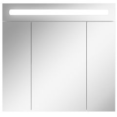 Шкаф-зеркало Аврора 75 с подсветкой LED Домино (DV8008HZ) в Миассе - miass.mebel24.online | фото 4