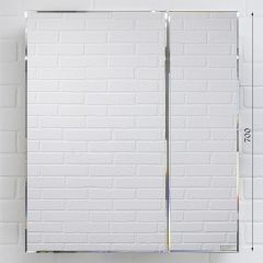 Шкаф-зеркало Bruno 60 левый/правый Домино (DBr2902HZ) в Миассе - miass.mebel24.online | фото 4