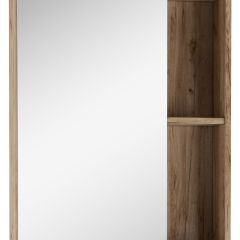 Шкаф-зеркало Craft 60 левый/правый Домино (DCr2203HZ) в Миассе - miass.mebel24.online | фото