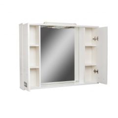 Шкаф-зеркало Cube 90 Эл. Домино (DC5012HZ) в Миассе - miass.mebel24.online | фото 3