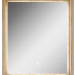 Шкаф-зеркало Nice 60 с подсветкой Домино (DN4706HZ) в Миассе - miass.mebel24.online | фото 2