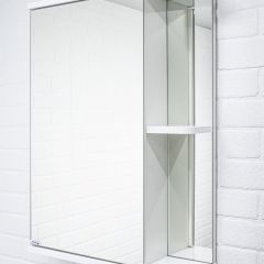 Шкаф-зеркало Норма 1-50 левый АЙСБЕРГ (DA1601HZ) в Миассе - miass.mebel24.online | фото 6