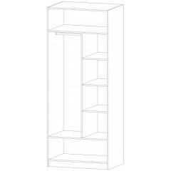 ДИАНА Шкаф 2-х створчатый в Миассе - miass.mebel24.online | фото 2