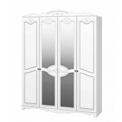 ЛОТОС Спальный гарнитур (модульный) белый лак в Миассе - miass.mebel24.online | фото 2