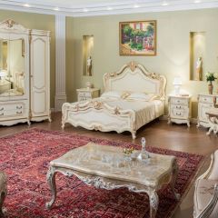 Спальный гарнитур Мона Лиза (крем) 1600 в Миассе - miass.mebel24.online | фото
