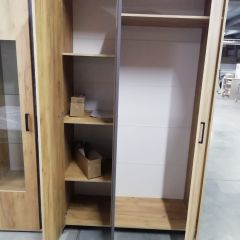Спальный гарнитур МСП-1 (Модульный) Дуб золотой/Камень темный в Миассе - miass.mebel24.online | фото 16