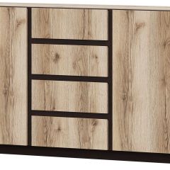 ПРАГА Спальный гарнитур Серия 3 (Дуб Делано/Дуб Венге) в Миассе - miass.mebel24.online | фото 8