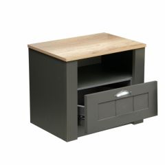 Спальный гарнитур Прованс (модульный) Диамант серый в Миассе - miass.mebel24.online | фото 5