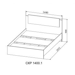 СОФИ Спальный гарнитур (модульный) в Миассе - miass.mebel24.online | фото 9