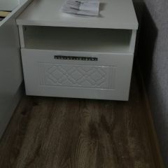 Спальный гарнитур Тиффани (БЕЛЫЙ ТЕКСТУРНЫЙ/БЕЛЫЙ) в Миассе - miass.mebel24.online | фото 4