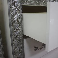 Спальный гарнитур Тиффани Premium черная/серебро в Миассе - miass.mebel24.online | фото 5