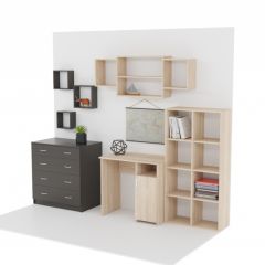 Стеллаж 8 секций (дуб сонома) в Миассе - miass.mebel24.online | фото 5