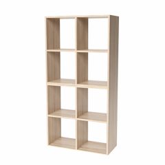 Стеллаж 8 секций (дуб сонома) в Миассе - miass.mebel24.online | фото