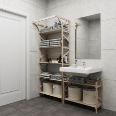Стеллаж Конструктор Арт.СR2000-1 в Миассе - miass.mebel24.online | фото 4
