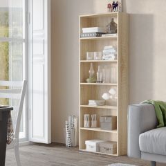 Стеллаж Лофт (Дуб сонома) в Миассе - miass.mebel24.online | фото