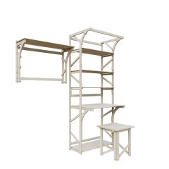 Стеллаж+стол Конструктор Арт.СRСт1-1 в Миассе - miass.mebel24.online | фото 5