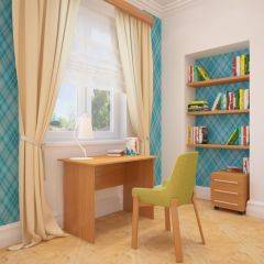 Стол письменный + тумба (ЛДСП 1 кат.) в Миассе - miass.mebel24.online | фото 4