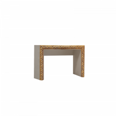 Стол туалетный (1,2) Тиффани Premium слоновая кость/золото (ТФСТ-1(П) в Миассе - miass.mebel24.online | фото
