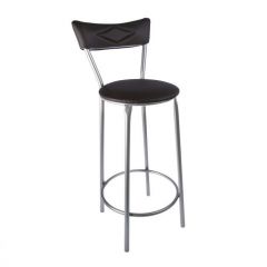 Стул барный №11 с мягкой спинкой в Миассе - miass.mebel24.online | фото