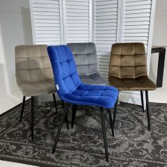 Стул CHILLI G062-13 кварцевый, велюр М-City в Миассе - miass.mebel24.online | фото 5