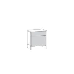 Трувор Тумба прикроватная 13.290 N в Миассе - miass.mebel24.online | фото 2