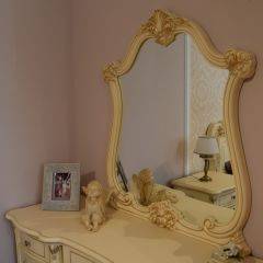 Туалетный стол + Зеркало Мона Лиза (крем) в Миассе - miass.mebel24.online | фото 7