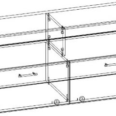 СОНАТА Тумба малая ТМС-1200 (Дуб сонома/Дуб сакраменто) в Миассе - miass.mebel24.online | фото 2