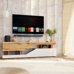 Тумба под ТВ НКМ Дубай секция №4 в Миассе - miass.mebel24.online | фото 3
