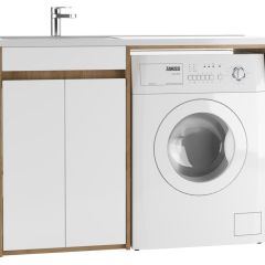 Тумба под умывальник "Magenta 120" лев/прав без ящика Домино (DD4213T) в Миассе - miass.mebel24.online | фото 5