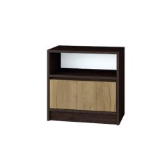 Тумба прикроватная Флоренция (Венге/Дуб Крафт Золотой) в Миассе - miass.mebel24.online | фото